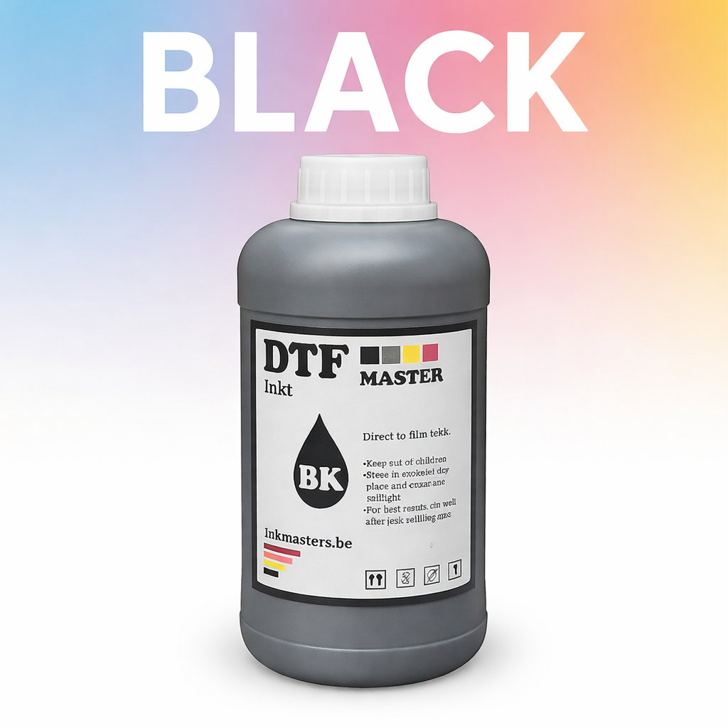 DTF inkt - Zwart - Inktmasters